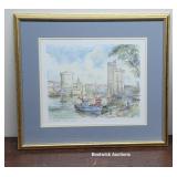 Watercolour Print of La Rochelle 