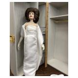 Jackie Kennedy with Carrie in case doll