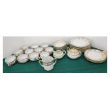 Partial Set of china hand painted