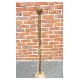 Large brass candle holder. Possilby from a