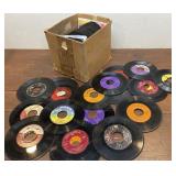 Box of mixed genre 45ï¿½s