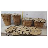 Bushel Baskets with lids