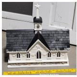 Large Beautiful barnstar church birdhouse - new
