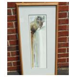 Mike Casper signed ltd edition framed white tail