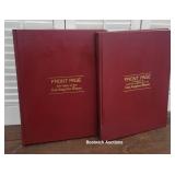 2 books - 1881-1987 front page LA times