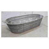 Galvanized wash tub 42"24"11"