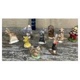 Box of ceramic critters