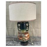 Satsuma Japanese table lamp *not perfect