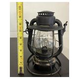 Antique railroad Oil lamp . NYC Line, Dietz Vesta