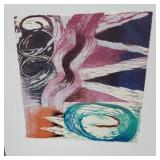 Karen Kunc - mirage - 1988 pencil signed - Aprx