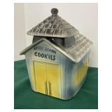 USA bisque school house cookie jar
