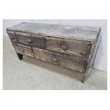 5 drawer crock bench 45"14"23"