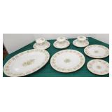 Partial Set of derby china