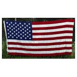 Valley Forge American flag 56ï¿½x111ï¿½