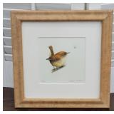 "House Wren" by Doris Wilbur - Birdseye Maple