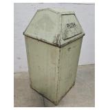 City trash can 21"21"48"