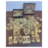 Interchangeable lock stencil