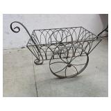 Iron flower cart 28"22"19"