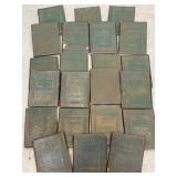 22 Little Leather Library books