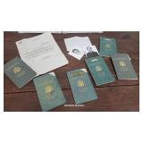 Old passports - Grippi family