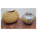 2pcs pottery