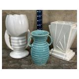 MCM pottery vases - Redwing/McCoy