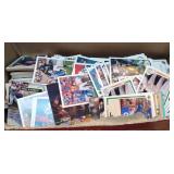 Large box of baseball cards