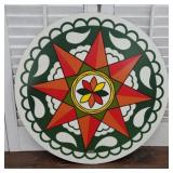 Vintage signed Zook Pennsylvania Dutch sign on