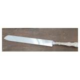 Sterling handle Long bread knife