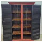 Shutter door cupboard 45"18"71"