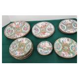 Geisha girl plates