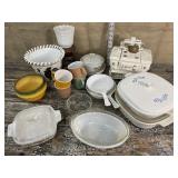 Barn finds! Corning mismatch, Mini Stool, McCoy