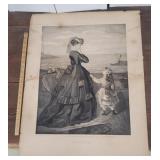 Engraving - Hartwich Proof - "Farewell" -