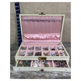 Jewelry box with contents