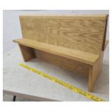 Oak table top Book / brochure rack