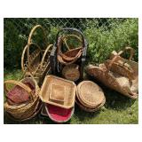 Huge Lot baskets, and 2 magazine holders