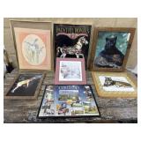 Box of art - Painted Ponies, Cortland, Tiger,