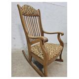 Oak rocker