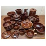 Large lot of Marcrest stoneware *some repairs and