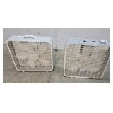 2 box fans