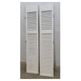 2 shutter doors 16"82"