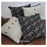 4 Ralph Lauren down filled pillows - beautiful -