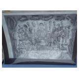 The Masters Tournament Legends print. Matted, but