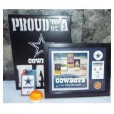 Dallas Cowboys lot - Wall hangings / pictures/