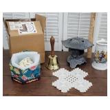 Box - alumn. Pagoda, Nantucket basket kit, owl