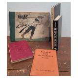 Box humorous books - Black Maria, Briggs golf,