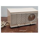 Retro Motorola AM FM radio - white