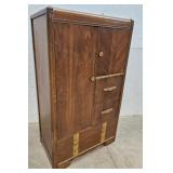 Walnut chifferobe 36"21"60" $$donated to candor