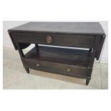 Mahogany drop leaf server $ donated to candor