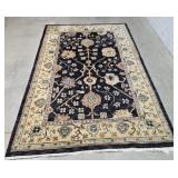 Tibetan Oriental carpet 68x104"